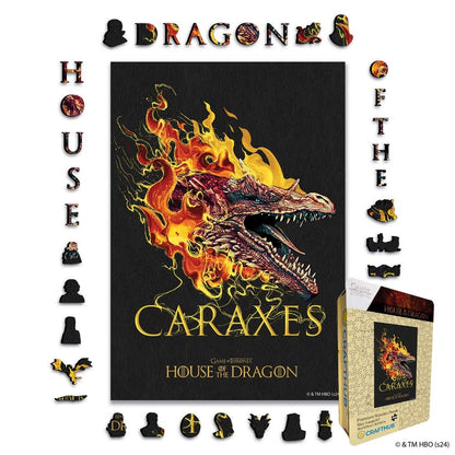 Flame of Caraxes - Jigsaw Puzzle