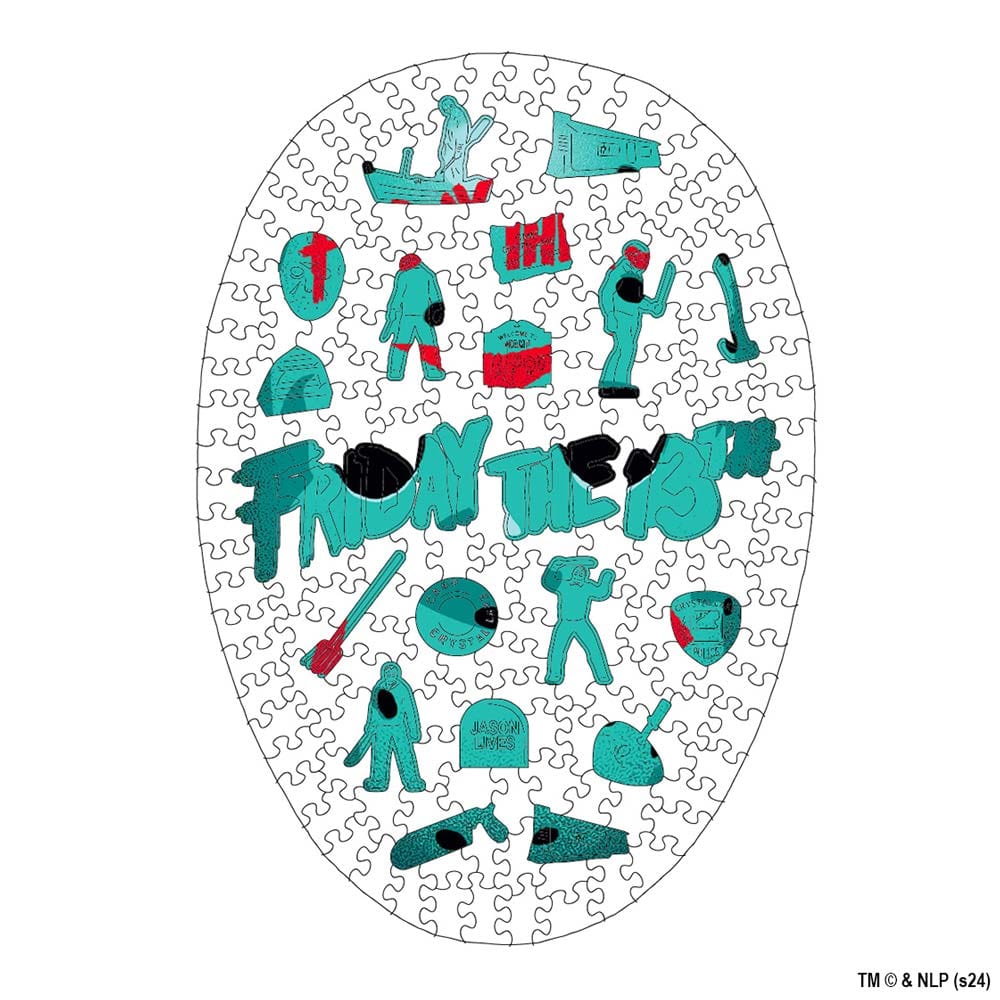 Animal Jigsaw Puzzle > Wooden Jigsaw Puzzle > Jigsaw Puzzle Jason's Mask - Wooden Jigsaw Puzzle