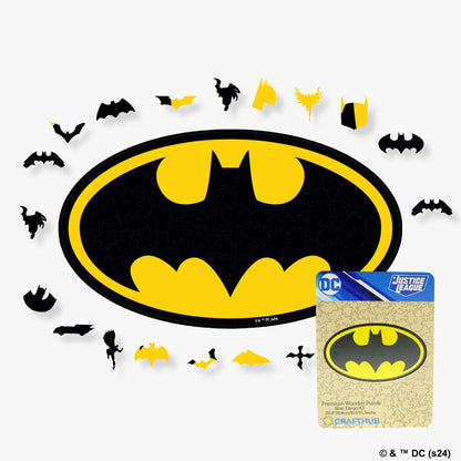 Animal Jigsaw Puzzle > Wooden Jigsaw Puzzle > Jigsaw Puzzle Batman Logo Wooden Jigsaw Puzzle