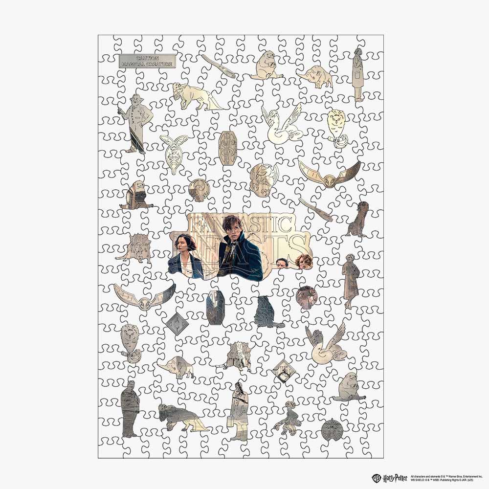 Animal Jigsaw Puzzle > Wooden Jigsaw Puzzle > Jigsaw Puzzle Fantastic Beasts and Where to Find Them - Wooden Jigsaw Puzzle