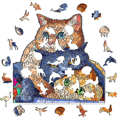 Tri-Cats - Jigsaw Puzzle