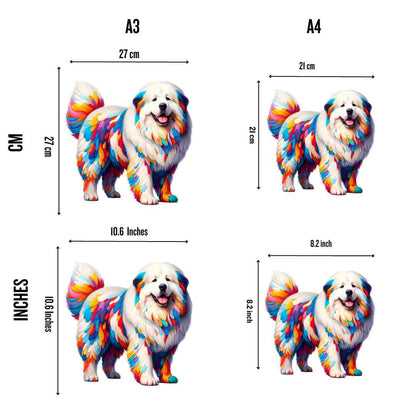 Animal Jigsaw Puzzle > Wooden Jigsaw Puzzle > Jigsaw Puzzle Great Pyrenees Dog - Jigsaw Puzzle